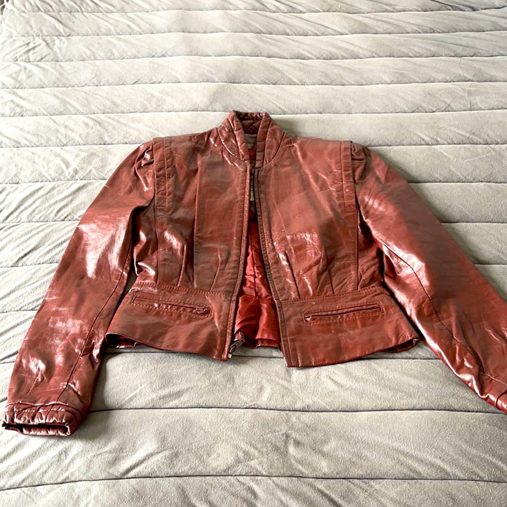 Vintage leather jacket